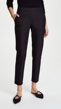 NEW  275 THEORY THANIEL APPROACH SLIM ANKLE PANTS BLACK SZ 00