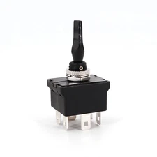 SCI R13-54B 6Pin Momentary MOM-OFF-MOM DPDT Car Paddle Toggle Switch DC12V 20A