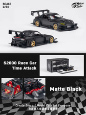 Micro Turbo 1/64 Custom Honda S2000 JS - Black 