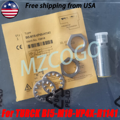 New Proximity Switch Sensor Switch for TURCK BI5-M18-VP4X-H1141 BI5M18VP4XH1141