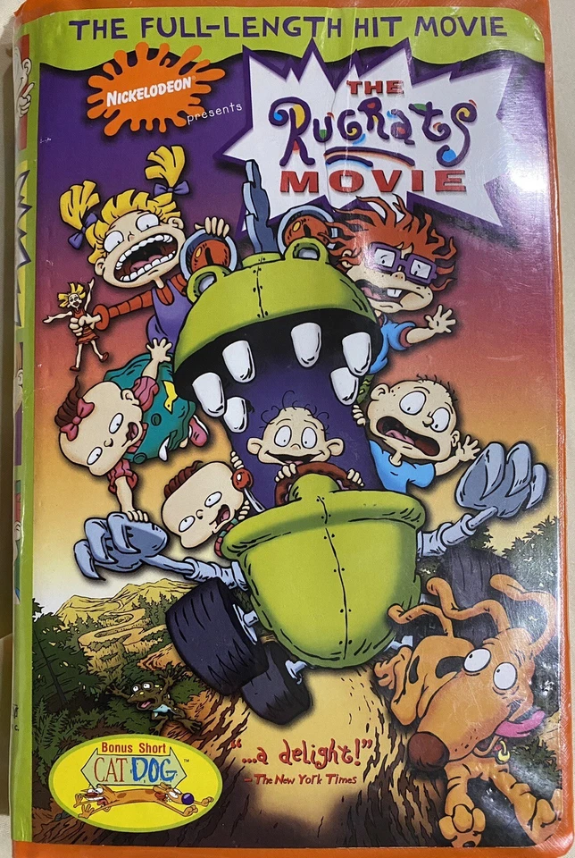 Nickelodeon Vhs Paramount Rugrats The Movie 1998 Nickelodeon Animation Comedy Foto 3 de 4