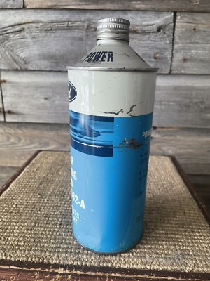 Vintage Ford Oil Can Cone Top Quart Ford Motor Oil | eBay