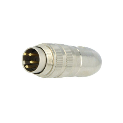 0332 04 Connector: M16 Male for Leads IP68 Male Soldering LUMBERG