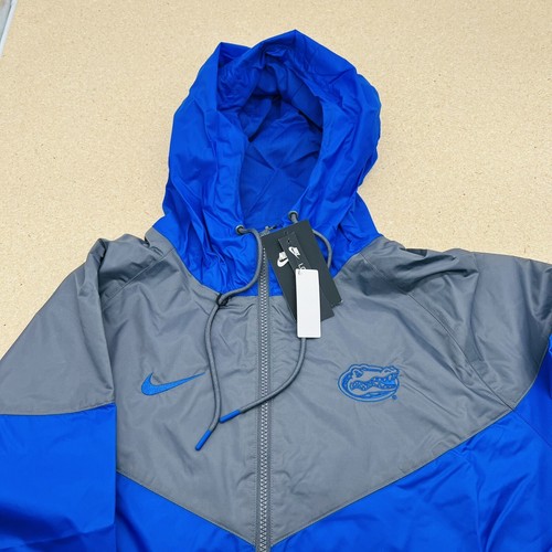 NEW XXL Florida Gators Nike Windrunner Raglan Hoodie Full-Zip Jacket Royal - 第 7/10 張圖片