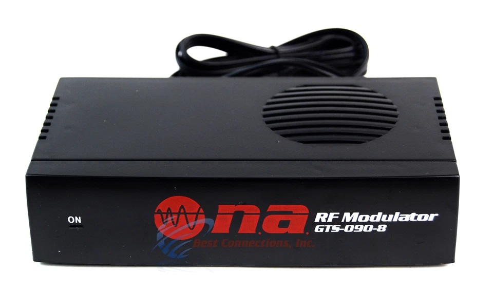 2 pack Universal RF Modulator RCA Audio Video to Coaxial Coax F With S Video - Image 3 of 4