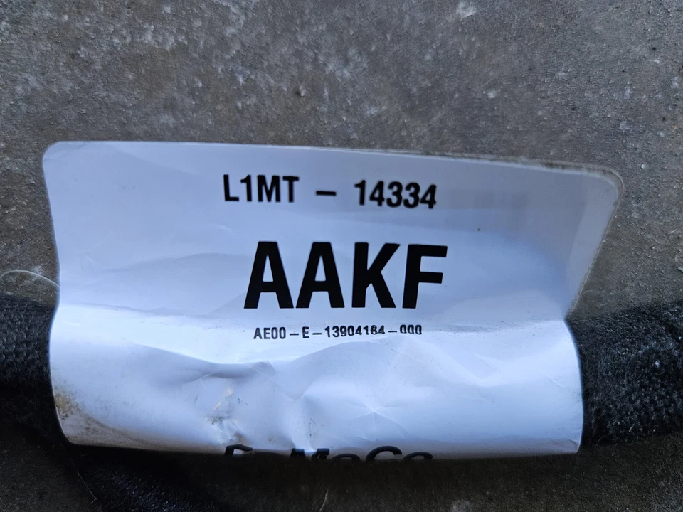 2019–2024 Lincoln AVIATOR ЧЕРНАЯ ЭТИКЕТКА ПОТОЛОЧНЫЙ ХЕДЛАЙНЕР НА КРЫШЕ РЕМЕНЬ  - Изображение 3 из 3