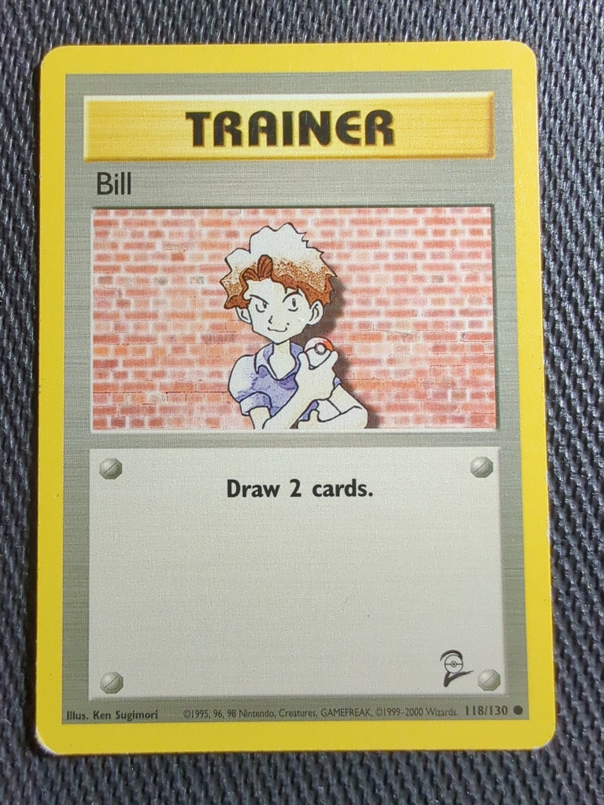 Pokémon TCG Bill Base Set 2 118/130 Regular Unlimited Common