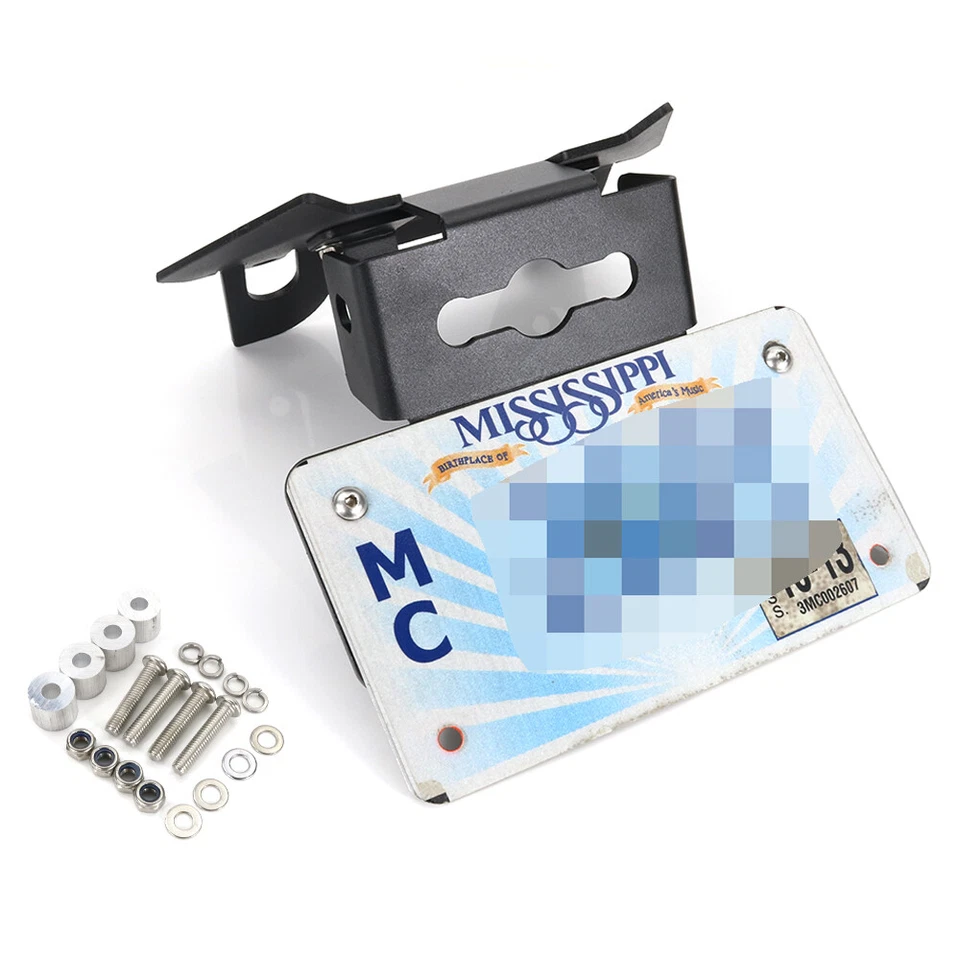 Kit de soporte de matrícula trasero ordenado apto para Suzuki GSX250R 2018-2024 Foto 3 de 4
