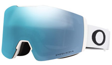 NEW Oakley Fall Line M Snow Goggles-Matte White-Prizm Sapphire Iridium Lens