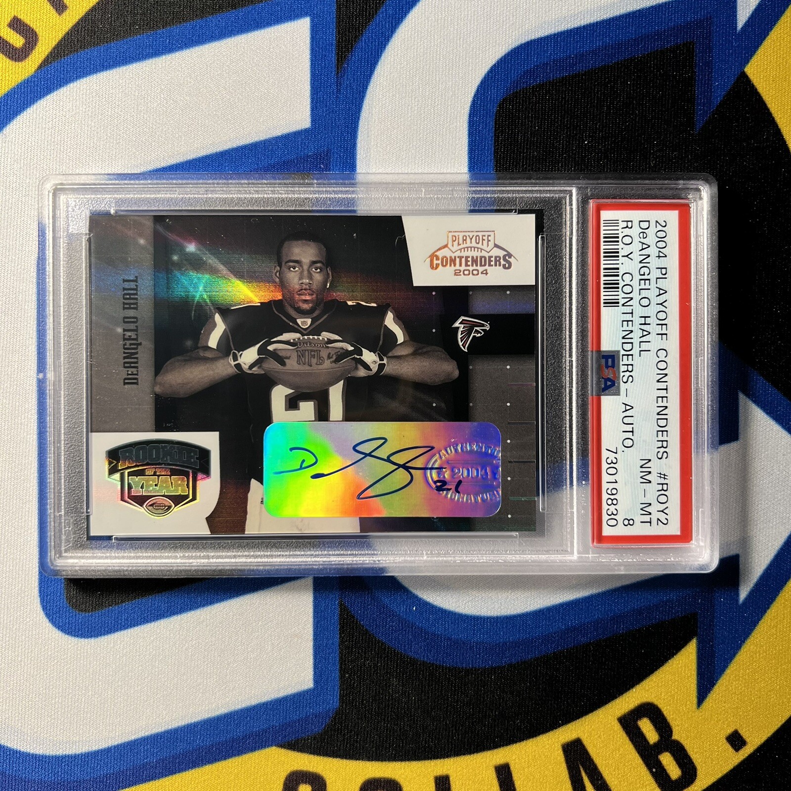 DeAngelo Hall Playoff Contenders R.O.Y. Contender #ROY2 Autograph