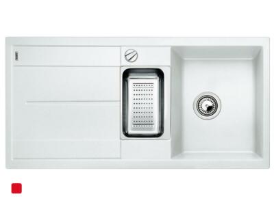 Blanco Metra 6 S Weiß Granit-Spüle Auflagespüle Küchenspüle Spültisch Spüle 