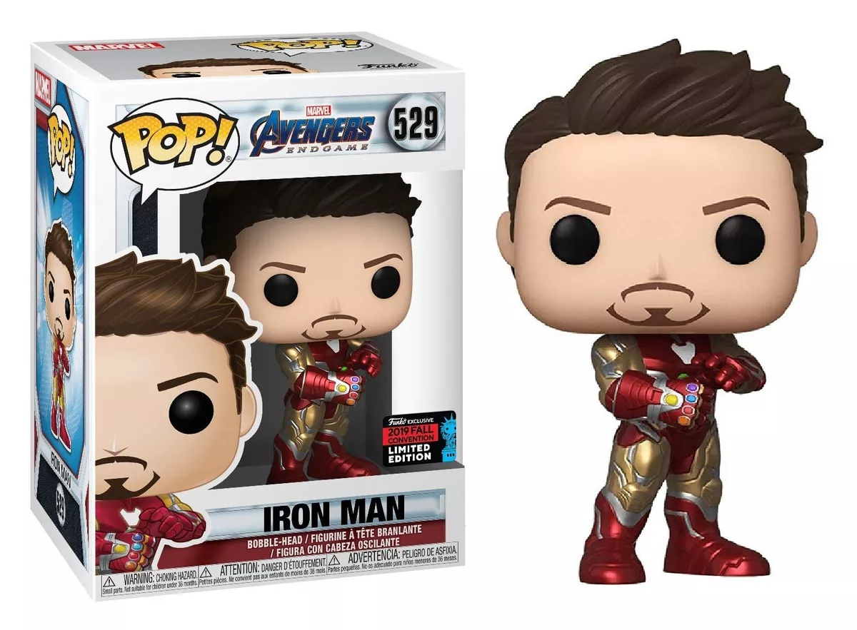 Glad granske Rusland Funko Pop! Marvel Avengers Endgame #529 Iron Man 2019 Fall Convention Ex |  eBay