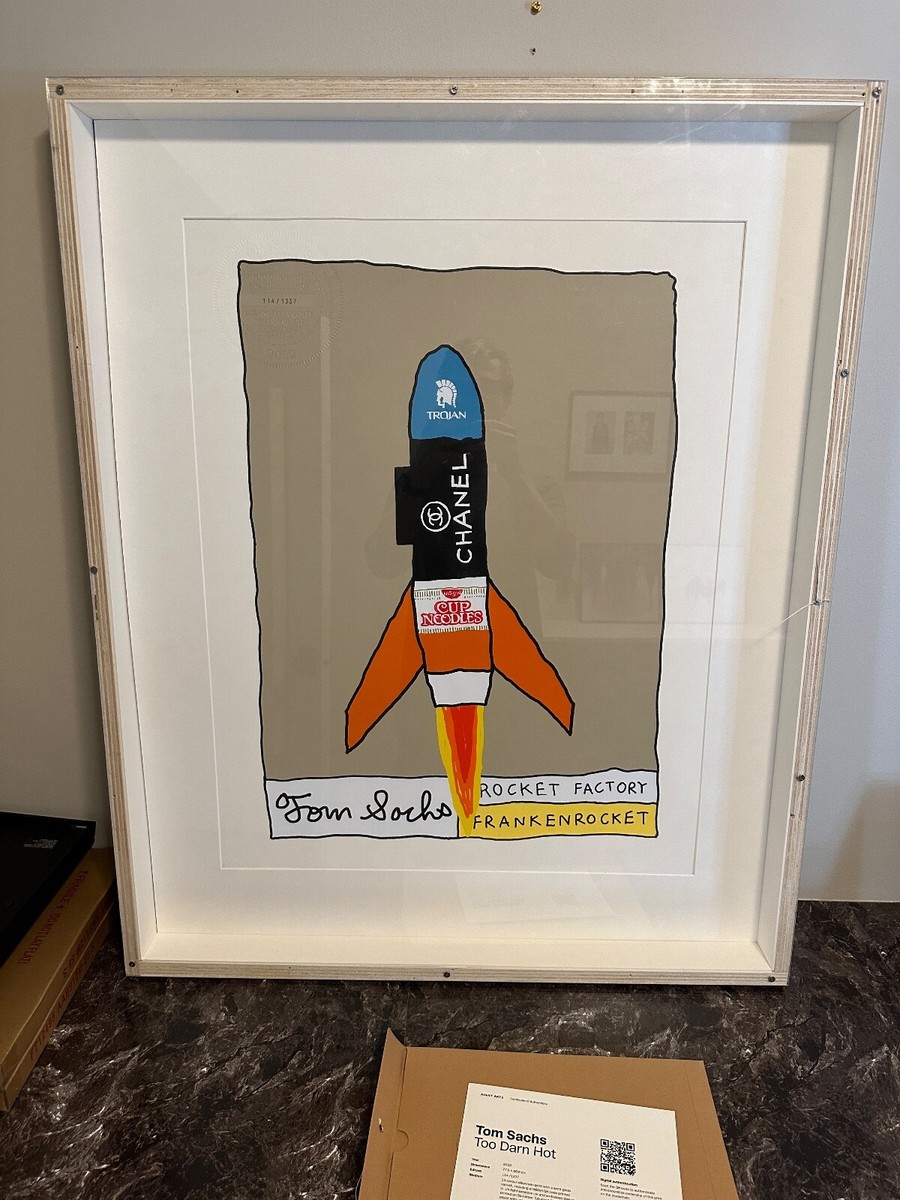 Tom Sachs Too Darn Hot 2022 Art Print Screenprint | eBay