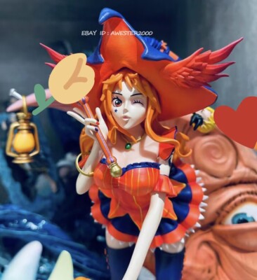 SELECTION Studio One Piece Halloween Wizard Nami  1/6 Scale Figures Model Statue