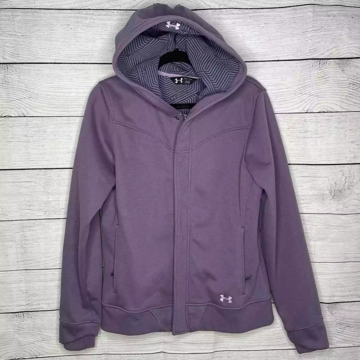 Under armour store purple jacket