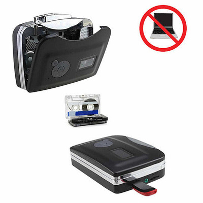Portable Cassette To MP3 Converter - No Computer Needed | Easy Transfer & Digita