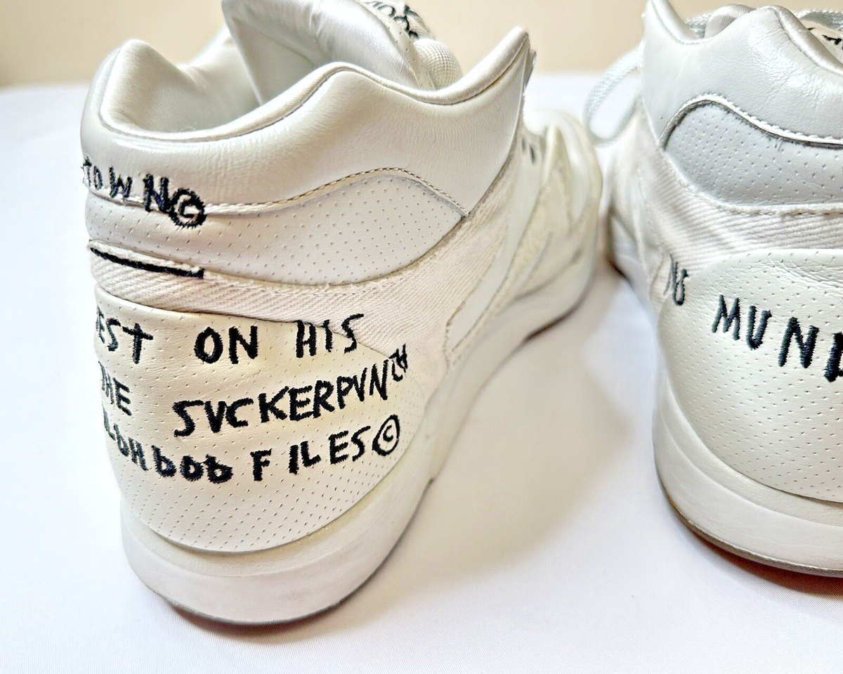 Jean Michel-Basquiat x Reebok Pump Omni Lite White Size 7.5 | eBay