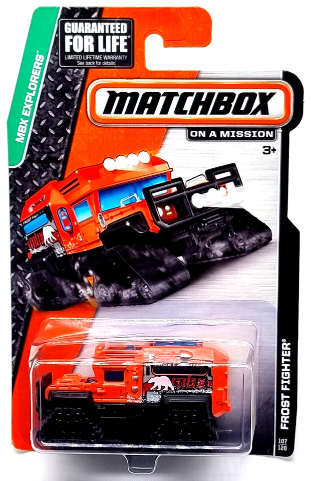 Mattel Matchbox On A Mission Cars / Auto Fahrzeug  Truck Frost Fighter - Bild 1 von 1