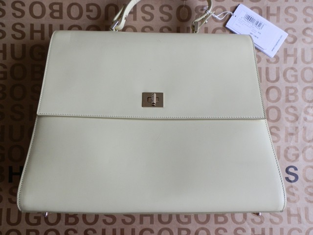 yellow leather tote