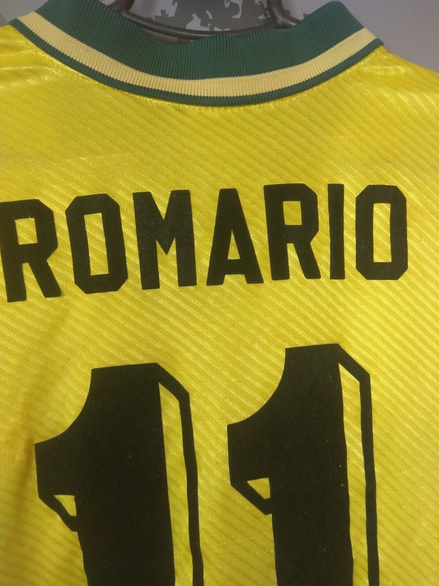 1994ブラジル代表 #11 ロマーリオ UMBRO ROMARIO 1994/95 Romario #11 Brazil Vintage Umbro Home Football Shirt