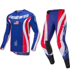 2025 Alpinestars SuperTech Motocross Racing Gear Set Jersey/Pants Combo MX Suit