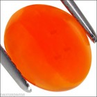 1.32 Ct Natural Ethiopian Orange Opal Gemstone Oval Cabochon Cut — photo 2