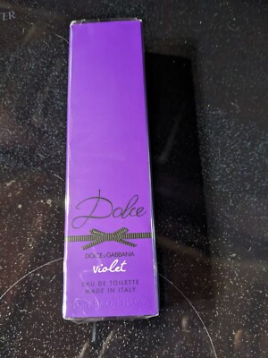 Dolce Gabbana Violet Eau de Toilette Travel Spray .34oz/10 ml New