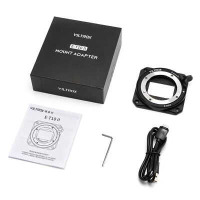 Viltrox E-T10 II Auto Focus Lens Mount Adapter for Sony E Lens to Z-CAM Cameras