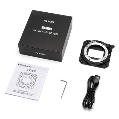 Adaptador de montaje de lente VILTROX E-T10 II para lente de montaje Sony E a cámara de cine Z-CAM - Imagen 12 de 13