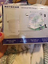 NETGEAR WN3000RP Universal WiFi Range Extender - White