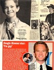 Doogie Howser, MD + Neil Patrick Harris:  50 separate clippings pages lot — photo 2
