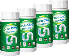 4Pcs Pipe Dredge, Bubble Bombs Drain Cleaner, Powerful Sink and Drain Cleaner, P