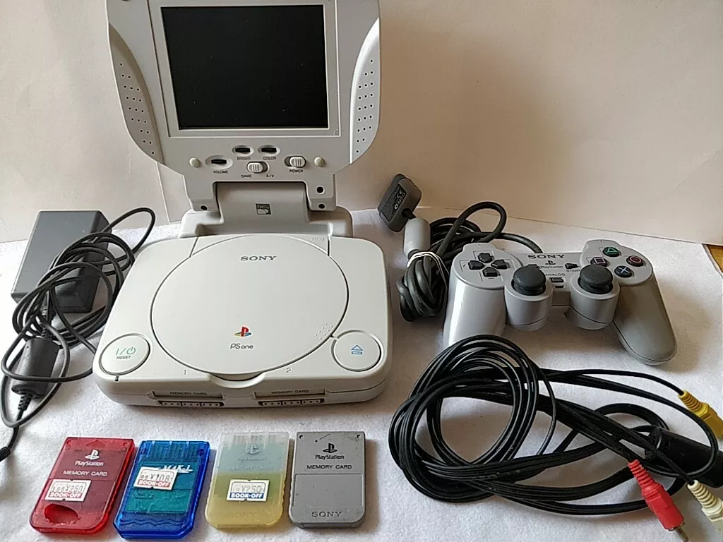 Sony PlayStation PS one Console,LCD monitor,PSU and Controller set