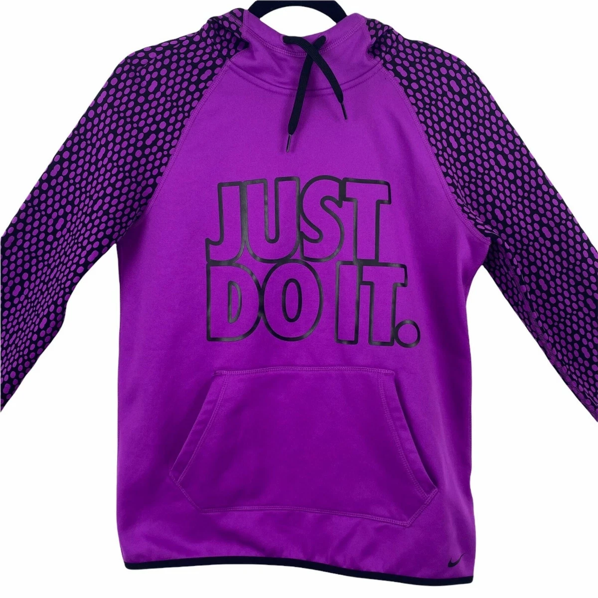 Nike just do it sweatshirt purple clearance