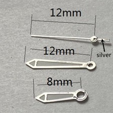 12mm Green Luminous Arrow Shape Watch Hands for Miyota 2315 2035 2036 2115 2305