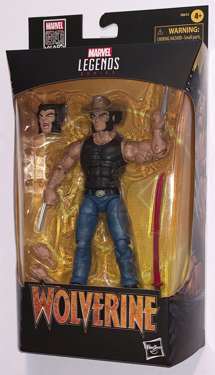Marvel Legends WOLVERINE 80th Anniversary Cowboy Hat LOGAN Movie X