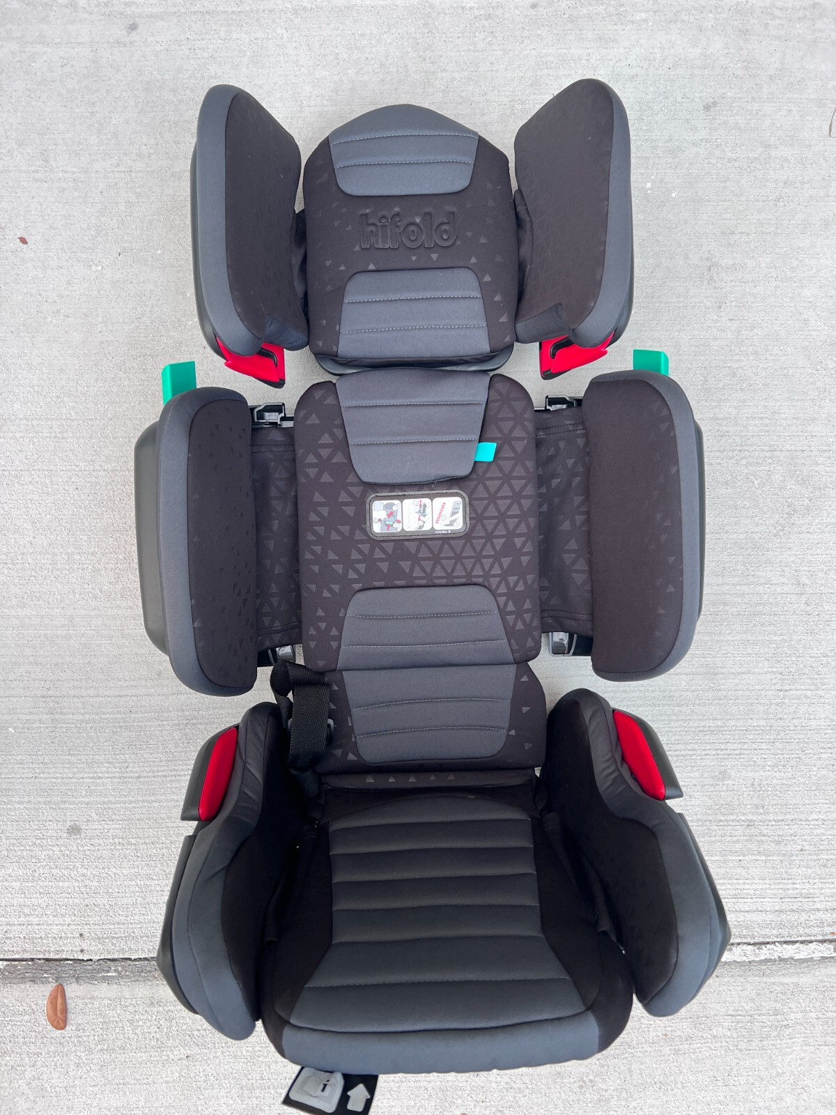 Hifold Mifold FitandFold Foldable Highback Car Booster Seat eBay