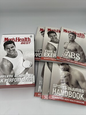 Men's Health Best Complete Guides to Peak Performance 6 Book Set