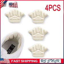 4 PACKS Heel Pads Sport Shoes Adjustable Feet Protector Insoles Patch