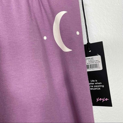 Felpa da jogging Wildfox Crescent Moon Jack viola grande - Foto 5 di 7