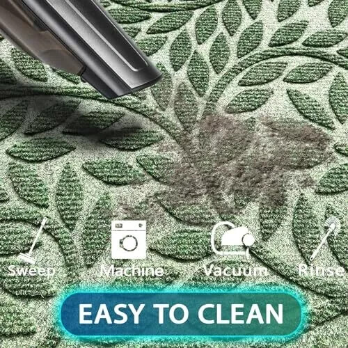 Front Door Mat Outdoor Entrance,Durable Heavy Duty 17"x30