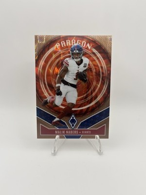 Panini Phoenix 2025 Malik Nabers Giants Paragon Bronze Pandora /125 #5