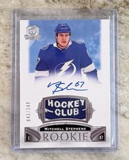 2019-20 Upper Deck The Cup - Rookie Auto Patch Mitchell Stephens #124 /249
