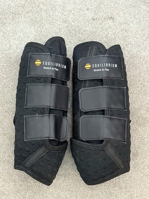 Equilibrium Stretch und Flex Trainingsbandagen Schwarz Medium Top Zustand