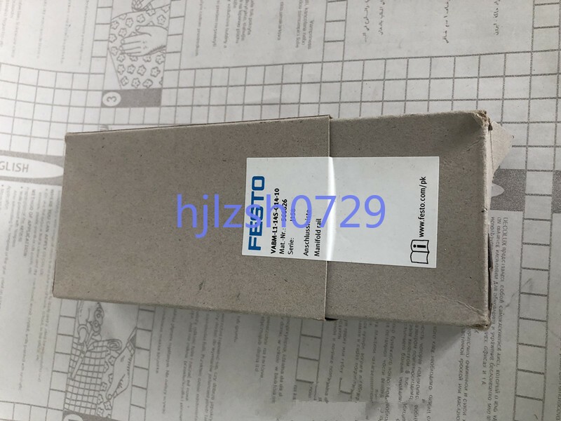 1pc New FESTO Pneumatic Strip Manifold VABM-L1-14S-G14-10 (566626 )