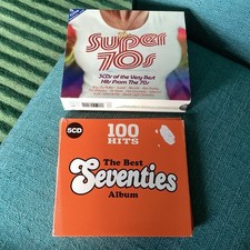 Super 70s X3 CDs,,, The Best Of The Seventies Album 100 Hits X5 CDs