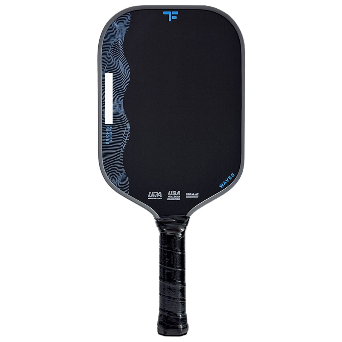 Pickleball Paddle Waves Elongated–100% Foam Core T700 Carbon Fiber Power