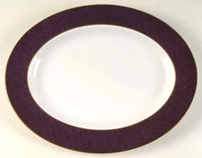 Spode Sutton Aubergine  Oval Serving Platter 686822