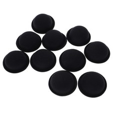 10Pcs Reusable Mini Formal Hats Black Eva for DIY Doll Craft Decoration