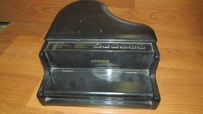 Vintage Table-Top Grand Piano electronic toy CROWN Piano Missing Legs